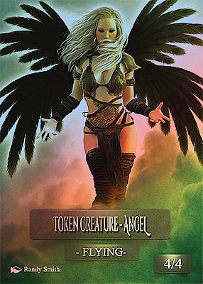 Angel MTG token 4/4