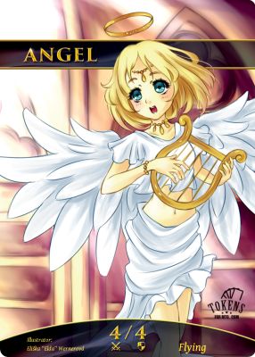 Angel MTG token 4/4