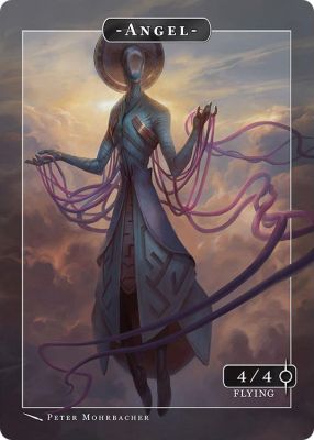 Angel MTG token 4/4 (v.9)