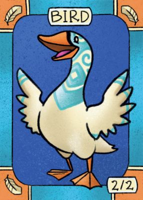 Bird MTG token 2/2