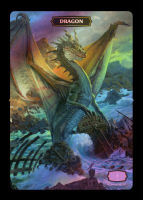 Dragon MTG token