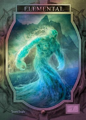 Elemental MTG token (v.2)