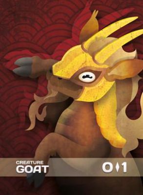Goat MTG token 0/1