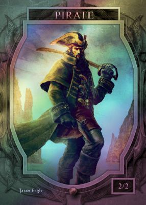 Pirate MTG token 2/2