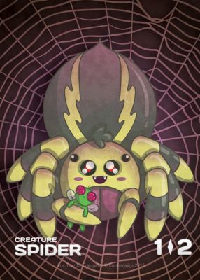 Spider MTG token 1/2