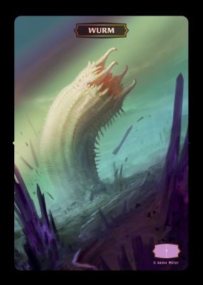 Wurm MTG token